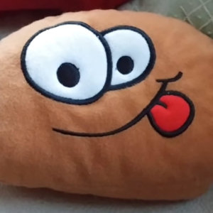 Smiley Potato Pillow