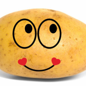 Potato Heart Smile